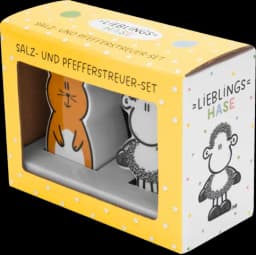 Salz- und Pfefferstreuer-Set Lieblingshase von SHEEPWORLD