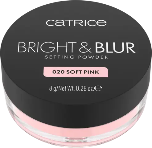Bright&Blur Setting Powder Soft Pink 020 von CATRICE