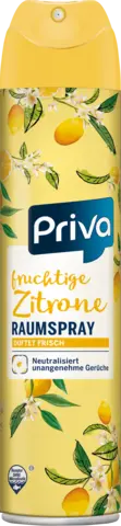 Raumspray fruchtige Zitrone von PRIVA