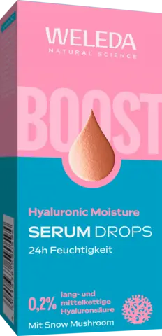 Hyaluronic Moisture Serum Drops von WELEDA