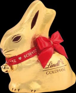Goldhase, individualisiert von LINDT