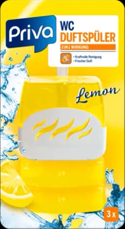 WC Trio Duftspüler Lemon von PRIVA