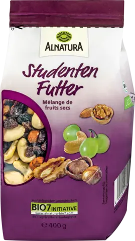 Bio Studenten Futter von ALNATURA