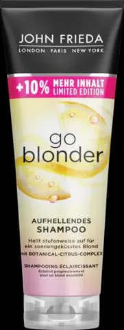 Sheer Blonde Go Blonder Aufhellendes Shampoo von JOHN FRIEDA