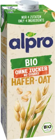 Bio Haferdrink ohne Zuckerzusatz von ALPRO SOJA