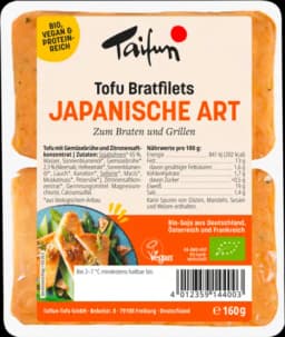Bio Tofu Japanische Bratfilets von TAIFUN