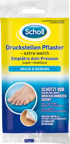 Druckstellen Pflaster - extra weich von SCHOLL