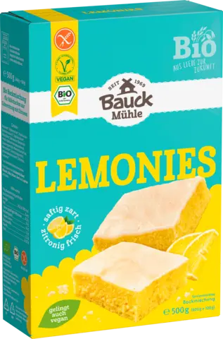 Bio Backmischung Lemonies glutenfrei von BAUCK