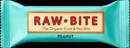 Bio Peanut Riegel von RAW BITE
