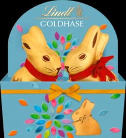 GOLDHASE Cut-Out, Nest von LINDT
