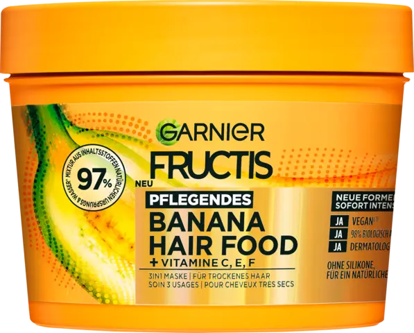 Fructis Pflegendes Banana Hair Food 3 in 1 Maske von FRUCTIS