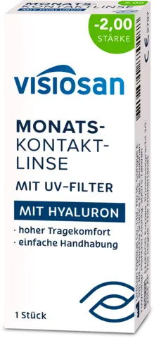 Monatslinse Hyaluron -2.0 von VISIOSAN