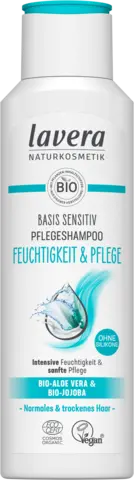 Basis Sensitiv Pflegeshampoo Feuchtigkeit & Pflege von LAVERA