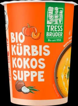 Demeter Kürbis Kokos Suppe von TRESSBRÜDER