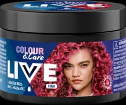 LIVE Colour & Care 5 Minuten Farb-Boost-Haarmaske pink von SCHWARZKOPF
