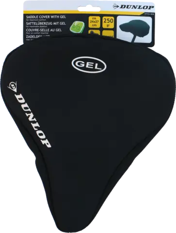 Sattelüberzug Gel schwarz von DUNLOP
