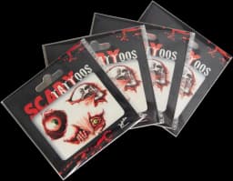 Scary-Tattoos von JOFRIKA