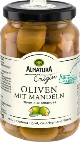 Bio Origin Oliven mit Mandeln von ALNATURA