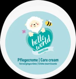 Pflegecreme sensitive von HELLO WORLD