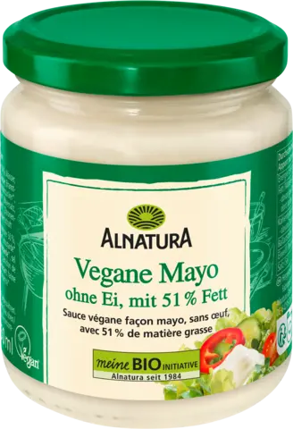 Bio "Vegane Mayo" ohne Ei von ALNATURA