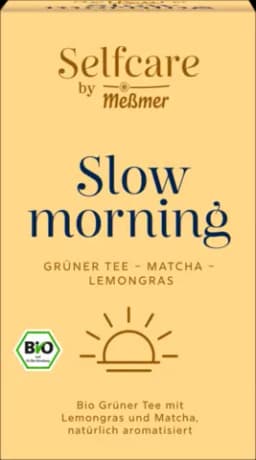 Bio Slow morning Grüner Tee - Matcha - Lemongras von MESSMER
