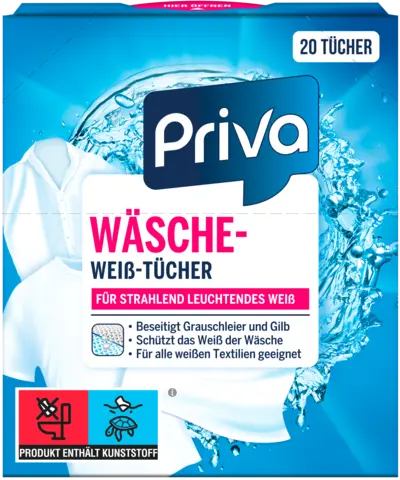 Wäsche-Weiß-Tücher von PRIVA