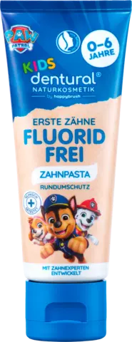 Zahnpasta Erste Zähne ohne Fluorid 0-6 Jahre von HAPPYBRUSH