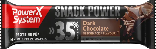 Snack Power Dark Chocolate von POWER SYSTEM