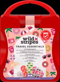 Wild Stripes First Aid Kit Travel 21-teilig von WILD STRIPES