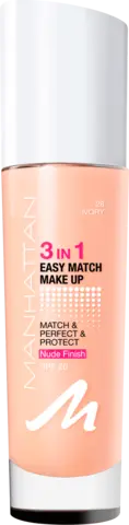 3 in 1 Easy Match Make-up 028 ivory von MANHATTAN