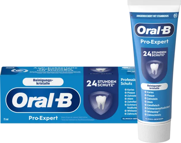 Pro-Expert Reinigungskristalle Zahncreme von ORAL-B