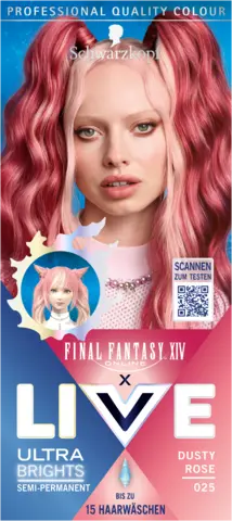 LIVE Ultra Brights 025 Dusty Rose von SCHWARZKOPF