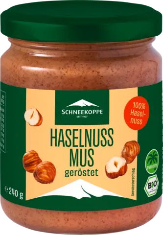 Bio Haselnussmus von SCHNEEKOPPE