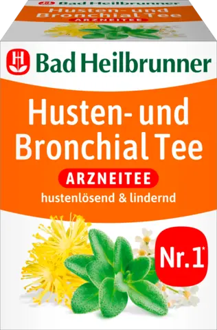 Husten- und Bronchial Tee von BAD HEILBRUNNER