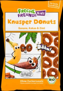 Bio Kids Knusper Donuts Banane, Kakao & Zimt von ERDBÄR