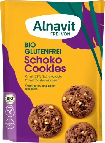 Bio Schoko Cookies von ALNAVIT
