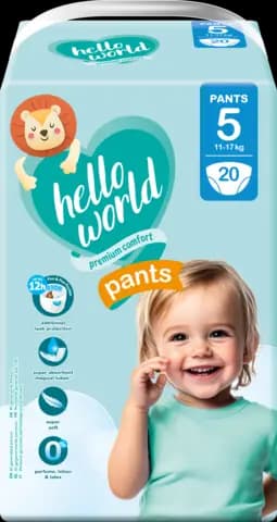 Pants Gr. 5 Junior 11-17 kg von HELLO WORLD