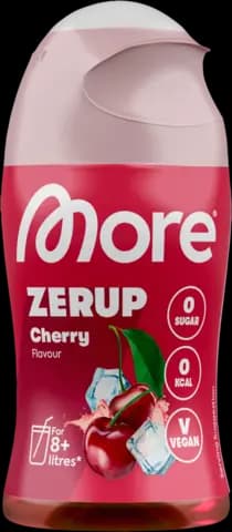Zerup Zero Sirup Cherry von MORE