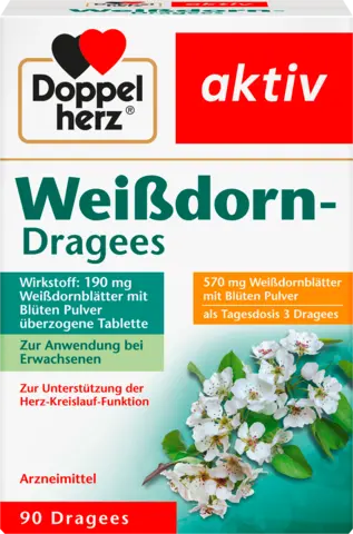 Weißdorn Dragees von DOPPELHERZ