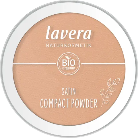 Satin Compact Powder 03 tanned von LAVERA