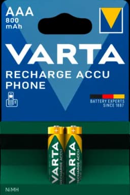 Recharge Accu Phone Micro AAA 800mAh von VARTA