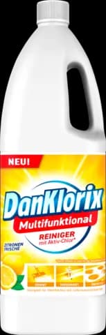 Multifunktional Reiniger mit Chlor Zitrone Frische von DAN KLORIX