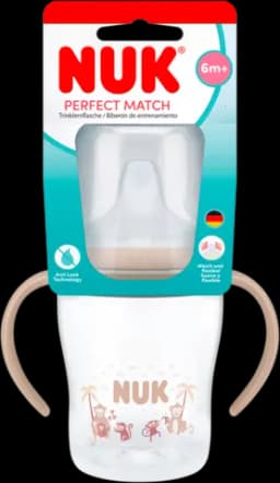 Trinklernflasche Perfect Match 6+ Monate sortiert von NUK