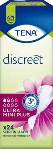 Discreet Ultra Mini Plus Slipeinlagen von TENA