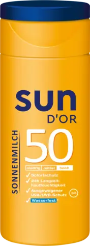 Sonnenmilch LSF 50 hoch von SUN D'OR