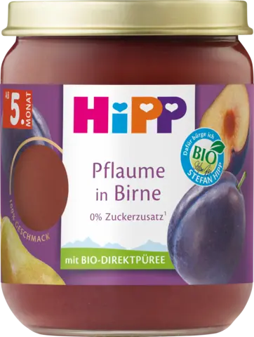 Bio Pflaume in Birne ab 6. Monat von HIPP
