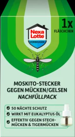 Moskito Stecker Nachfüllfläschchen von NEXA LOTTE