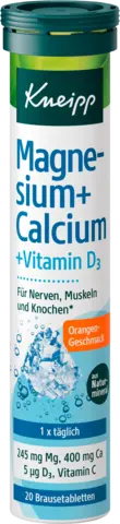 Magnesium + Calcium + Vitamin D3 von KNEIPP