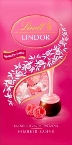 LINDOR Beutel, Himbeer, von LINDT