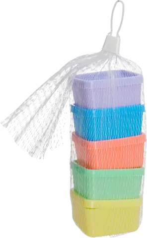 Aufbewahrungsbox sortiert 65 x 65 x 32 mm von DIV.SAISONMARKEN